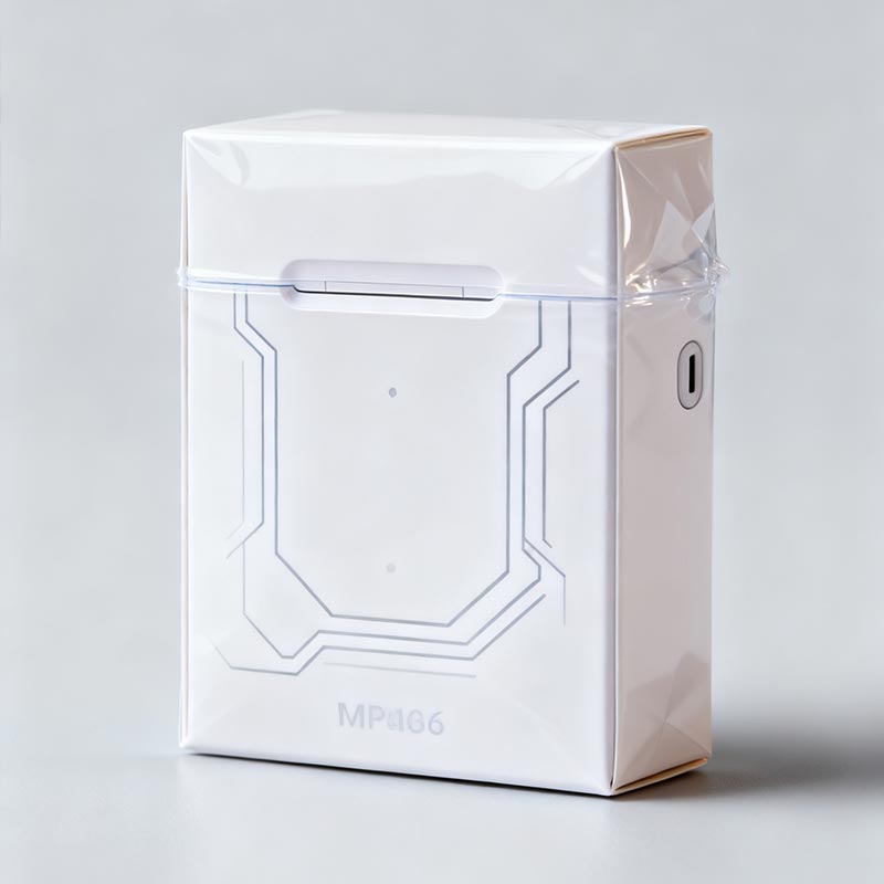 Produktu elektronikoen ontziratzea POF Shrink Wrap