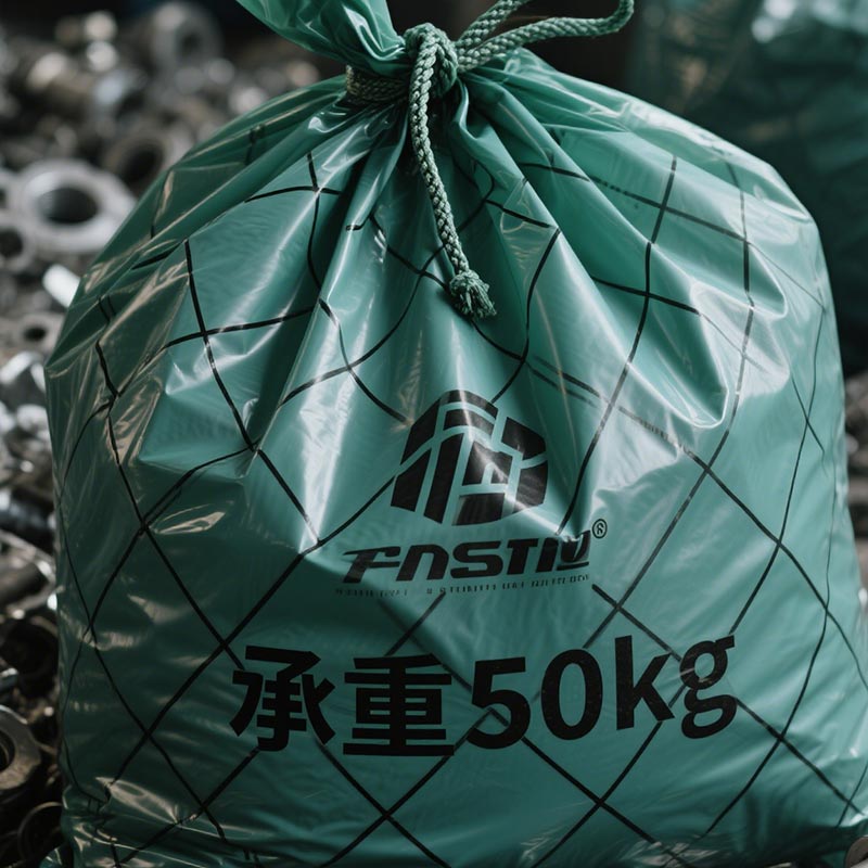 Produktu industrialerako plastikozko ontzietarako poltsa erresistentea