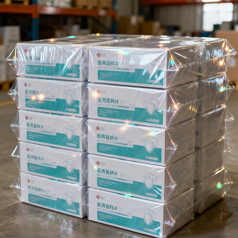 Produktu medikoen ontziratzea POF Shrink Film